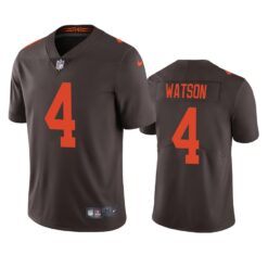 Cleveland Browns Deshaun Watson Brown Alternate Limited Jersey