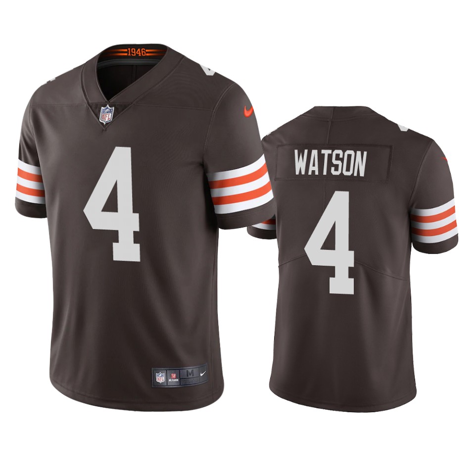 Cleveland Browns Deshaun Watson Brown Limited Jersey Cleveland Browns Deshaun Watson Brown Limited Jersey