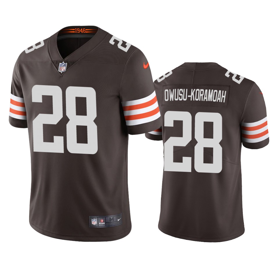 Cleveland Browns Jeremiah Owusu-Koramoah Brown Limited Jersey Cleveland Browns Jeremiah Owusu-Koramoah Brown Limited Jersey