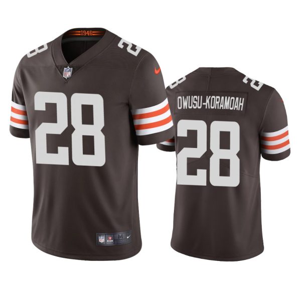 Cleveland Browns Jeremiah Owusu-Koramoah Brown Limited Jersey Cleveland Browns Jeremiah Owusu-Koramoah Brown Limited Jersey