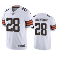 Cleveland Browns Jeremiah Owusu-Koramoah White Limited Jersey