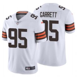Cleveland Browns Myles Garrett White Limited Jersey