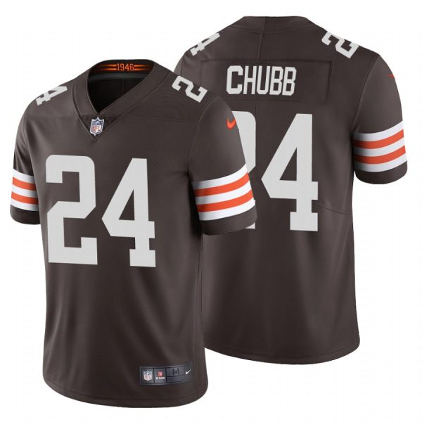 Cleveland Browns Nick Chubb Brown Limited Jersey Cleveland Browns Nick Chubb Brown Limited Jersey