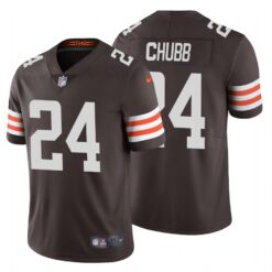 Cleveland Browns Nick Chubb Brown Limited Jersey