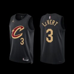 Cleveland Cavaliers Caris LeVert 2022-23 Statement Edition Jersey Black