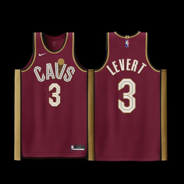 Cleveland Cavaliers Caris LeVert Icon Edition Maroon Jersey Cleveland Cavaliers Caris LeVert Icon Edition Maroon Jersey