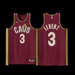 Cleveland Cavaliers Caris LeVert Icon Edition Maroon Jersey
