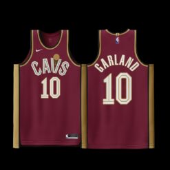 Cleveland Cavaliers Darius Garland Icon Edition Maroon Jersey