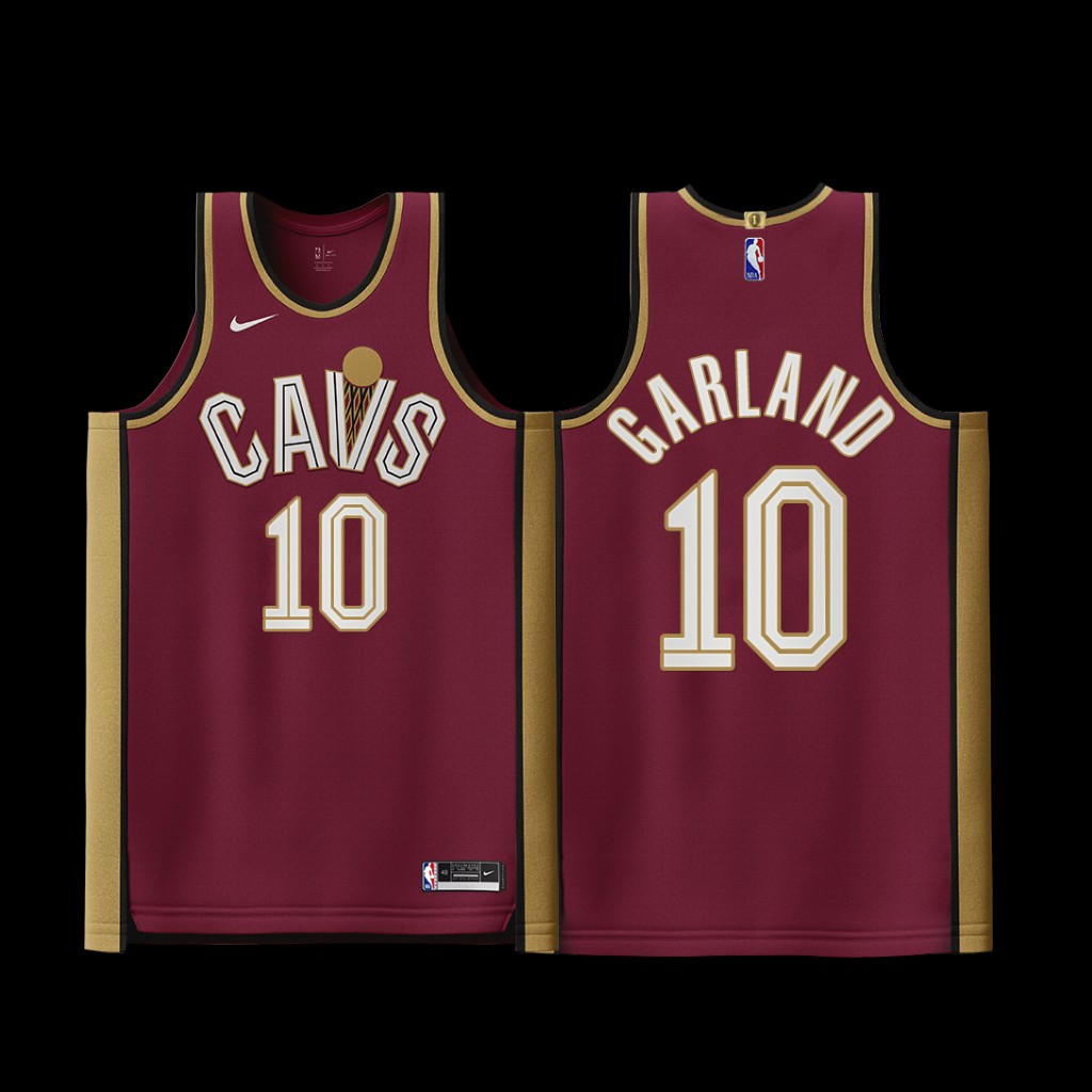 Cleveland Cavaliers Darius Garland Icon Edition Maroon Jersey Cleveland Cavaliers Darius Garland Icon Edition Maroon Jersey