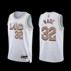 Cleveland Cavaliers Dean Wade 2022-23 City Edition Jersey White