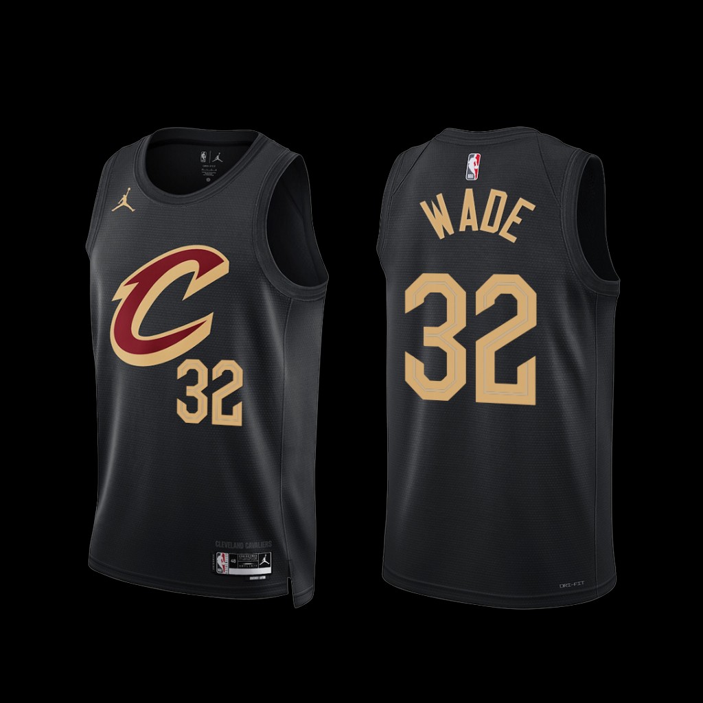 Cleveland Cavaliers Dean Wade 2022-23 Statement Edition Jersey Black Cleveland Cavaliers Dean Wade 2022-23 Statement Edition Jersey Black