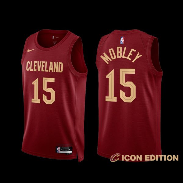 Cleveland Cavaliers Isaiah Mobley 2022-23 Icon Edition Jersey Wine Cleveland Cavaliers Isaiah Mobley 2022-23 Icon Edition Jersey Wine