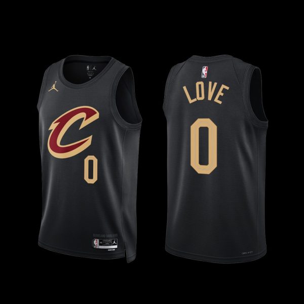 Cleveland Cavaliers Kevin Love 2022-23 Statement Edition Jersey Black Cleveland Cavaliers Kevin Love 2022-23 Statement Edition Jersey Black