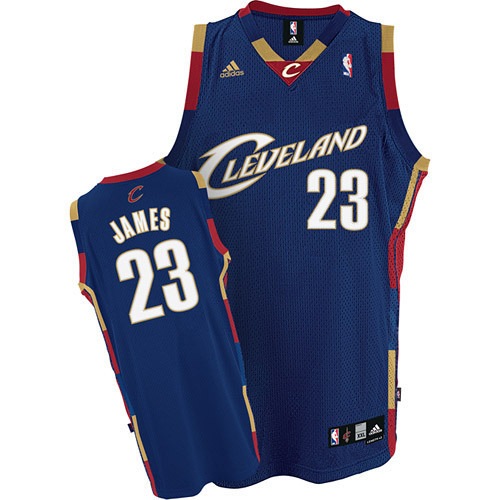 Cleveland Cavaliers LeBron James Navy Throwback Jersey Cleveland Cavaliers LeBron James Navy Throwback Jersey