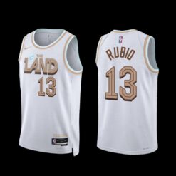 Cleveland Cavaliers Ricky Rubio 2022-23 City Edition Jersey White