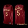 Cleveland Cavaliers Ricky Rubio 2022-23 Statement Edition Jersey Black