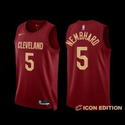 Cleveland Cavaliers RJ Nembhard 2022-23 Icon Edition Jersey Wine