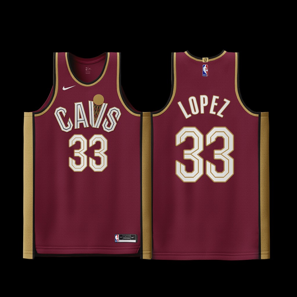 Cleveland Cavaliers Robin Lopez Icon Edition Wine Jersey Cleveland Cavaliers Robin Lopez Icon Edition Wine Jersey