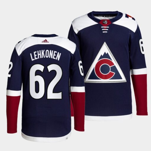 Colorado Avalanche Artturi Lehkonen Alternate Navy Jersey