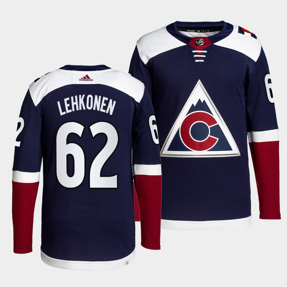 Colorado Avalanche Artturi Lehkonen Alternate Navy Jersey Colorado Avalanche Artturi Lehkonen Alternate Navy Jersey