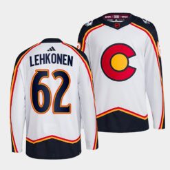 Colorado Avalanche Artturi Lehkonen Reverse White Jersey
