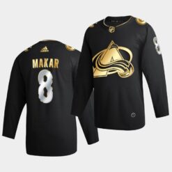 Colorado Avalanche Cale Makar Golden Edition Limited Black Jersey