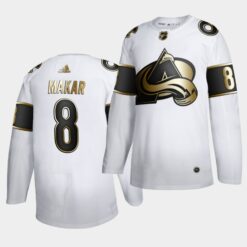 Colorado Avalanche Cale Makar Golden Edition White Limited Jersey