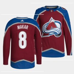 Colorado Avalanche Cale Makar Home Burgundy Jersey
