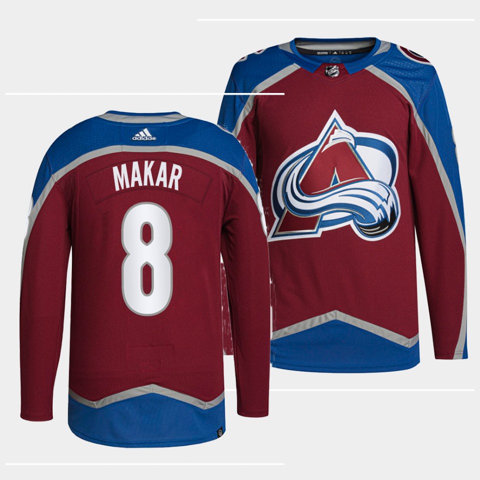 Colorado Avalanche Cale Makar Home Burgundy Jersey Colorado Avalanche Cale Makar Home Burgundy Jersey