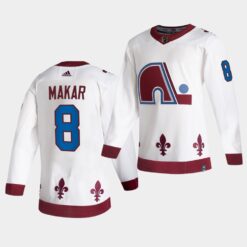 Colorado Avalanche Cale Makar Reverse White Jersey