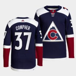 Colorado Avalanche J.T. Compher Alternate Navy Jersey