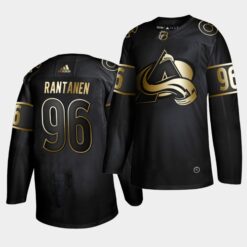 Colorado Avalanche Mikko Rantanen Golden Edition Black Jersey