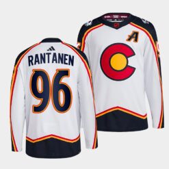 Colorado Avalanche Mikko Rantanen Reverse White Jersey