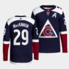 Colorado Avalanche Nathan MacKinnon 2023 St. Patricks Day Green Jersey