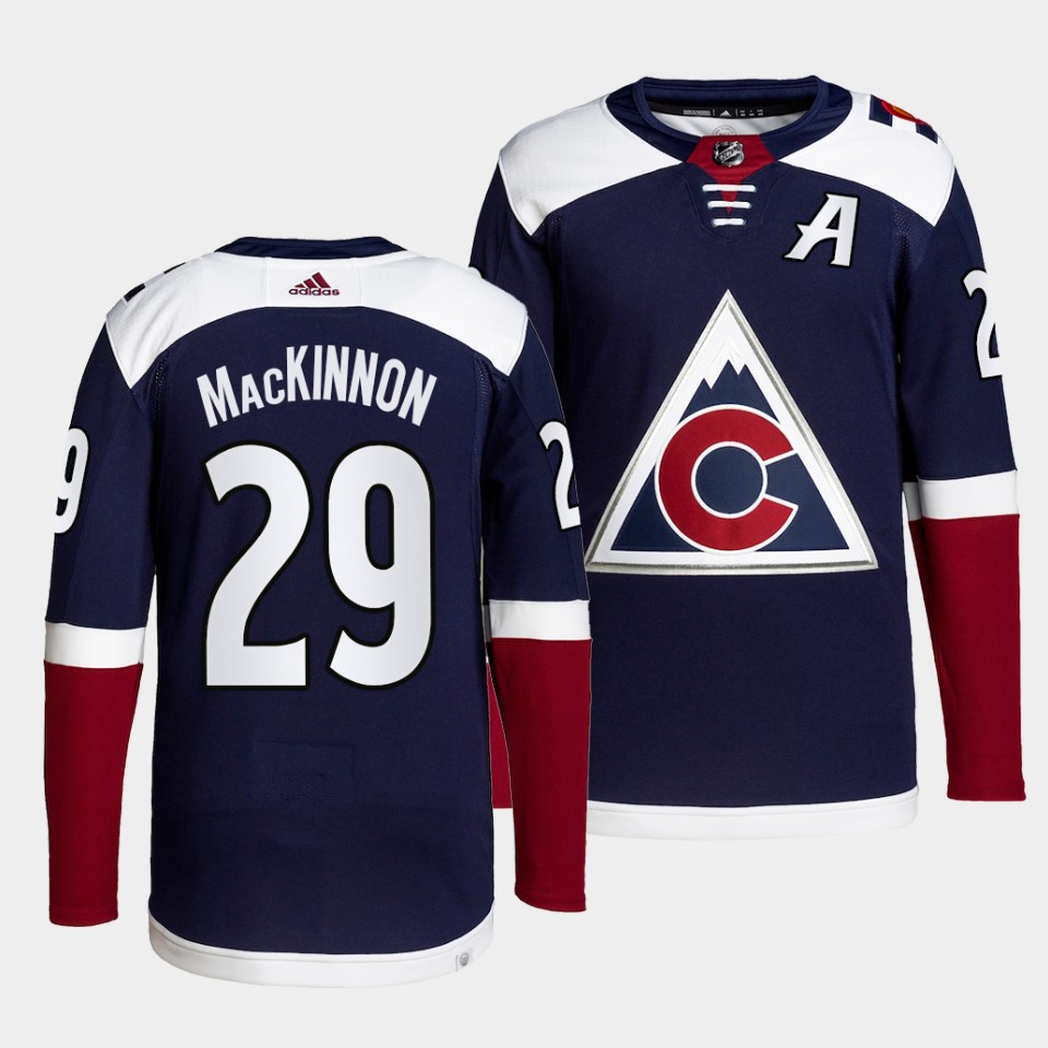 Colorado Avalanche Nathan MacKinnon Alternate Navy Jersey Colorado Avalanche Nathan MacKinnon Alternate Navy Jersey