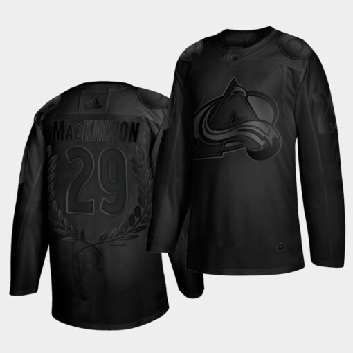Colorado Avalanche Nathan MacKinnon Calder Memorial Collection Black Jersey