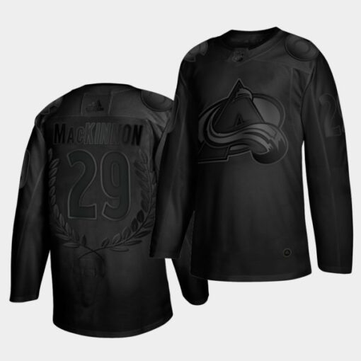 Colorado Avalanche Nathan MacKinnon Calder Memorial Collection Black Jersey