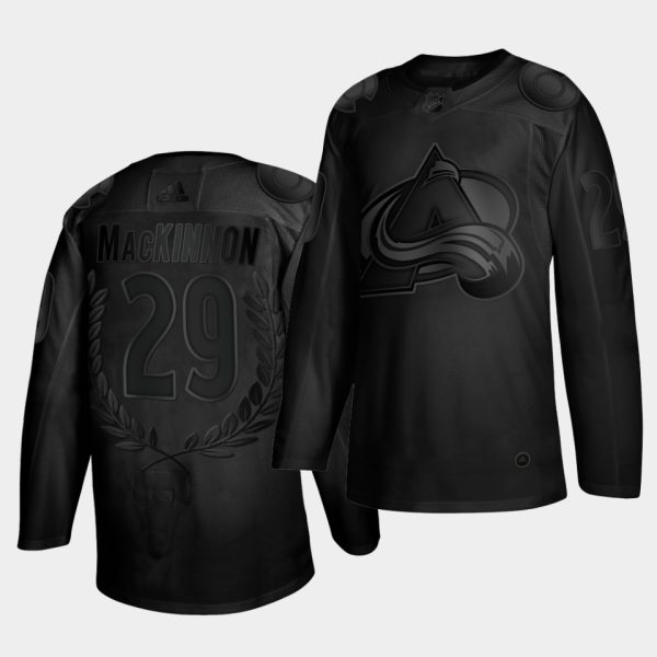 Colorado Avalanche Nathan MacKinnon Calder Memorial Collection Black Jersey Colorado Avalanche Nathan MacKinnon Calder Memorial Collection Black Jersey