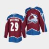 Colorado Avalanche Nathan MacKinnon Golden Edition White Jersey
