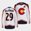 Colorado Avalanche Nathan MacKinnon Home Burgundy Jersey