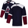 Colorado Avalanche Team 2021 Reverse Retro White Jersey
