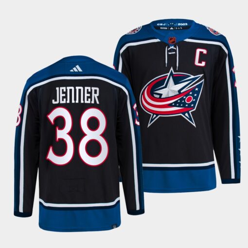 Columbus Blue Jackets Boone Jenner Reverse Navy Jersey