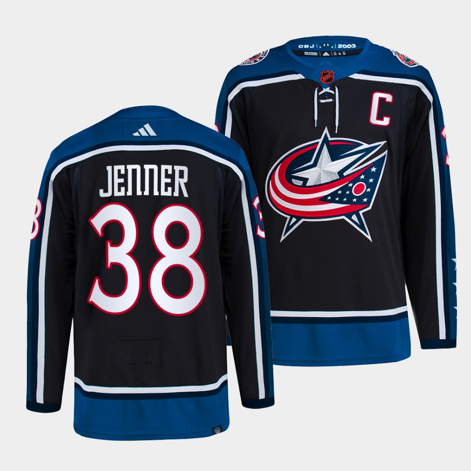Columbus Blue Jackets Boone Jenner Reverse Navy Jersey Columbus Blue Jackets Boone Jenner Reverse Navy Jersey