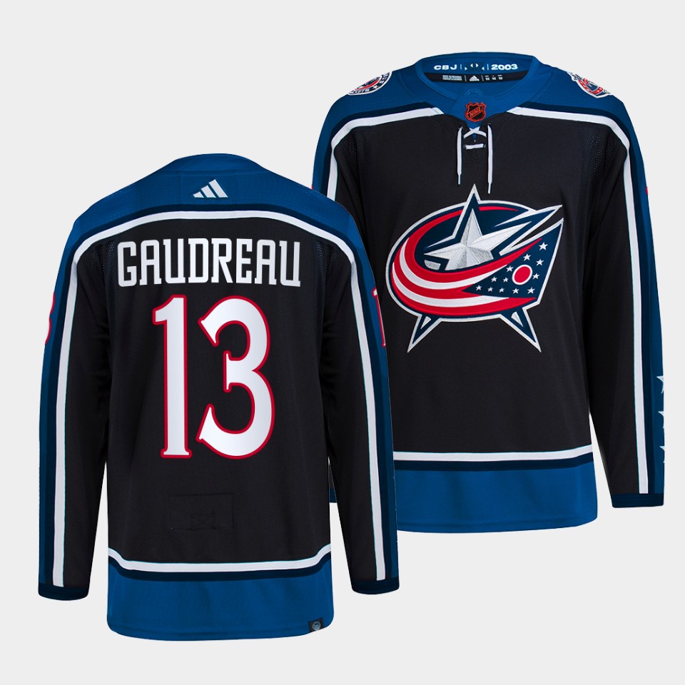 Columbus Blue Jackets Johnny Gaudreau Reverse Navy Jersey Columbus Blue Jackets Johnny Gaudreau Reverse Navy Jersey