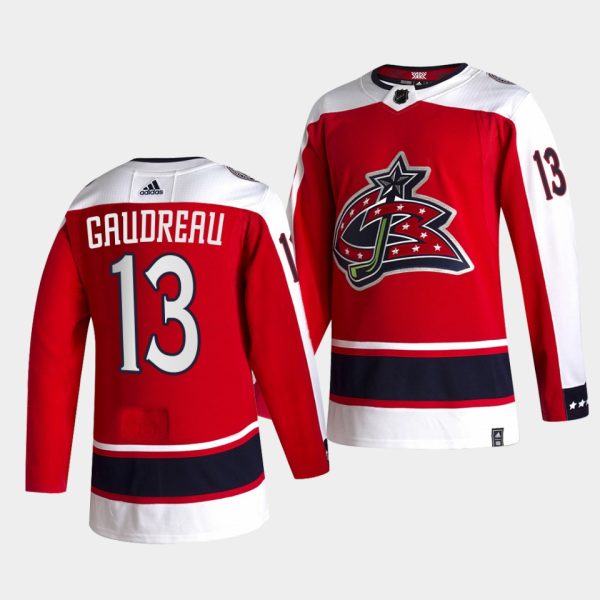 Columbus Blue Jackets Johnny Gaudreau Reverse Red Jersey Columbus Blue Jackets Johnny Gaudreau Reverse Red Jersey