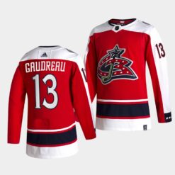 Columbus Blue Jackets Johnny Gaudreau Reverse Red Jersey