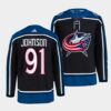 Columbus Blue Jackets Johnny Gaudreau Reverse Navy Jersey
