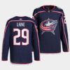 Columbus Blue Jackets Team 2021 Reverse Retro Red Jersey