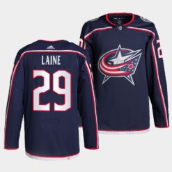 Columbus Blue Jackets Patrik Laine Home Navy Jersey