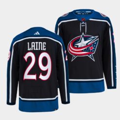 Columbus Blue Jackets Patrik Laine Reverse Navy Jersey